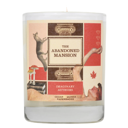 Imaginary Authors THE ABANDONED MANSION candle