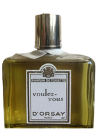 D'Orsay VOULEZ-VOUS vintage 1960s parfum de toilette - F Vault