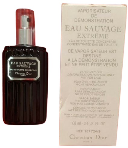Vintage EAU SAUVAGE EXTREME by Christian Dior 50 Ml Edtc Spray 