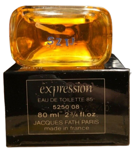 Jacques Fath EXPRESSION vintage eau de toilette - F Vault