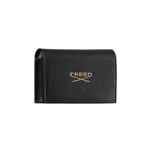 Creed BLACK SAFFIANO LEATHER WALLET Men's Sample Set