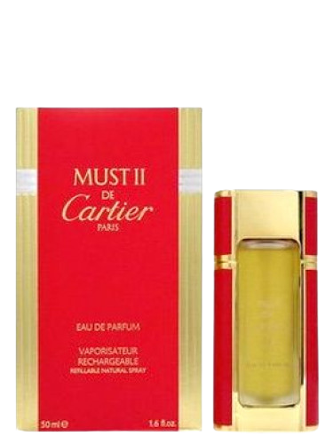 Cartier MUST II vaulted eau de parfum
