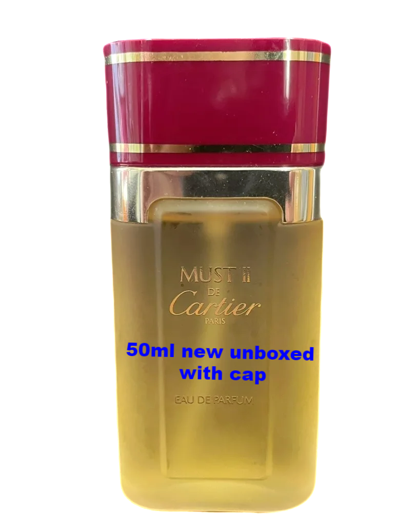 Cartier MUST II vaulted eau de parfum