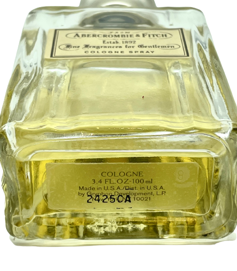 Abercrombie & Fitch WOODS vintage cologne - F Vault