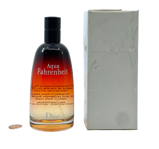 Christian Dior AQUA FAHRENHEIT eau de toilette 125ml in plain tester box