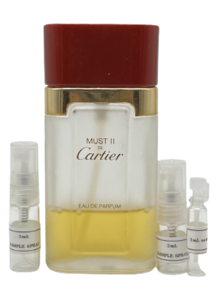 Cartier MUST II vaulted eau de parfum