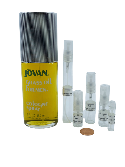 Jovan GRASS OIL FOR MEN cologne - F Vault