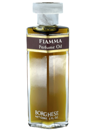 Princess Marcella Borghese FIAMMA vintage perfume oil - F Vault