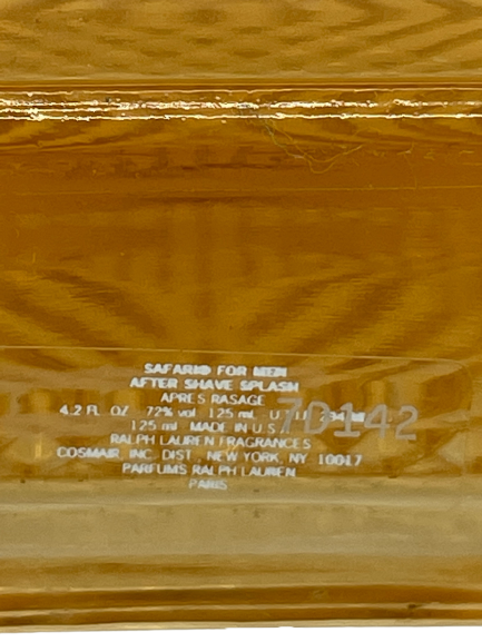 Safari discount after shave