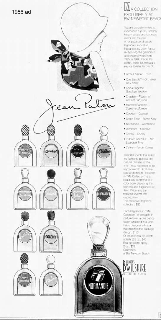 Jean Patou AMOUR AMOUR vintage parfum