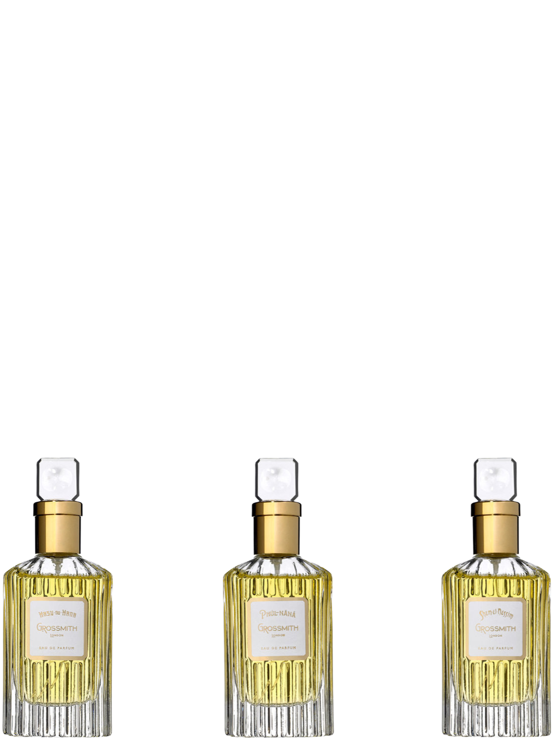 Grossmith CLASSIC COLLECTION GIFT PRESENTATION eau de parfum trio - F Vault