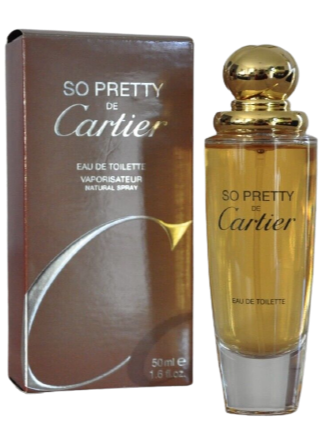 Cartier SO PRETTY vaulted eau de toilette - F Vault