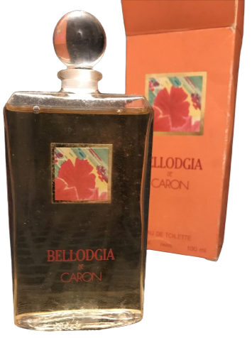 Caron BELLODGIA vaulted 1980s/90s eau de toilette - F Vault