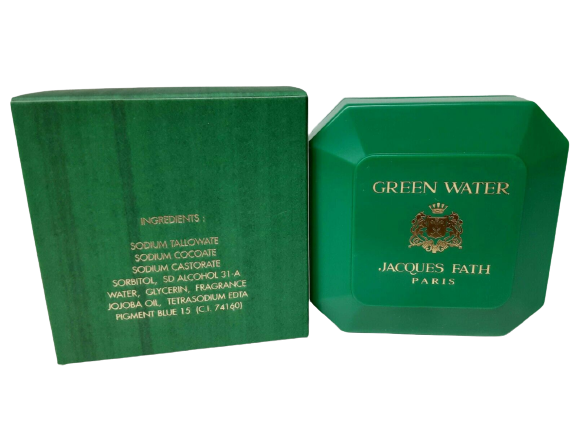 Jacques Fath GREEN WATER vintage soap - F Vault