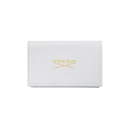 Creed WHITE SAFFIANO LEATHER WALLET Women's Sample Set