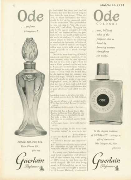 Guerlain ODE vintage eau de cologne - F Vault