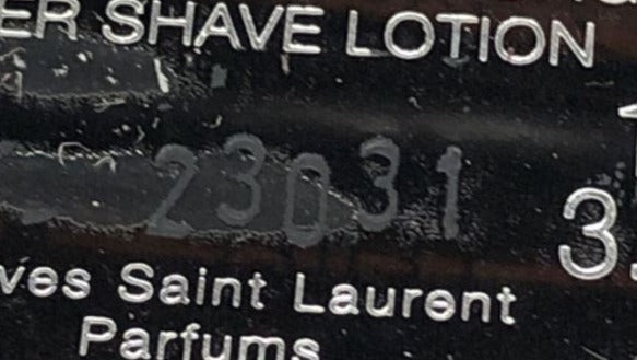 Yves Saint Laurent M7 vintage after shave - F Vault