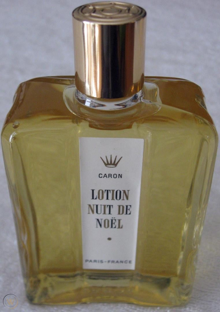 Caron NUIT DE NOEL lotion perfume - F Vault