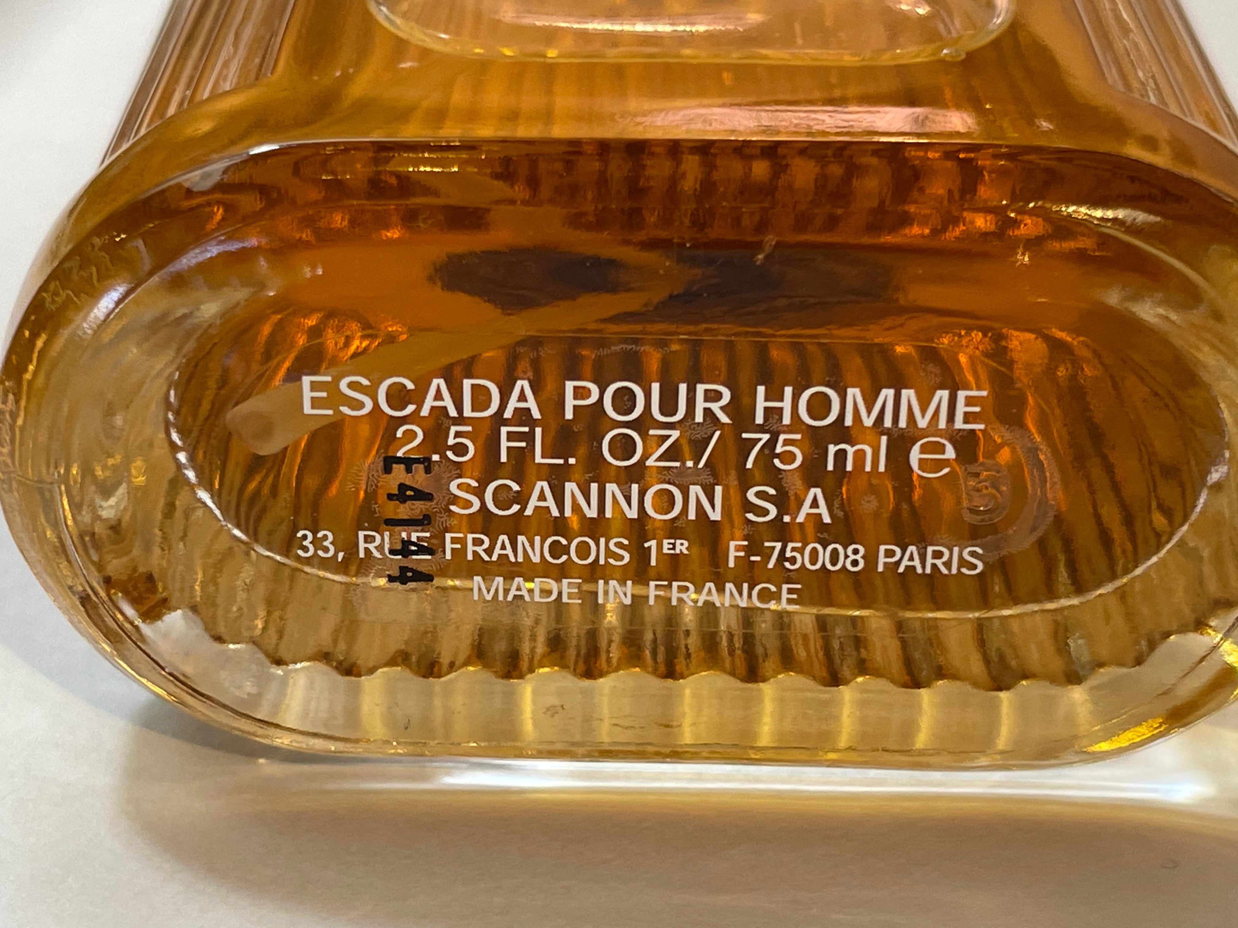 Escada ESCADA POUR HOMME vintage toilette ~ Fragrance Vault – F Vault Escada ESCADA POUR HOMME vintage toilette ~ Fragrance Vault – F Vault
