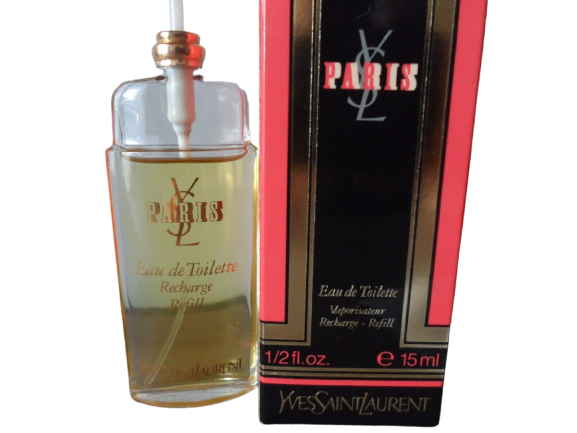 Yves Saint Laurent PARIS vintage refillable eau de toilette spray - F Vault